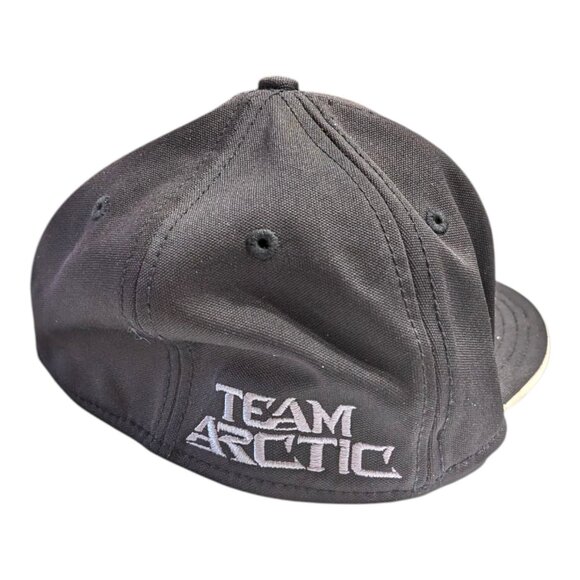 Team Arctic Cat Hat A-Flex Black XSMALL Good Condition - Picture 3 of 8